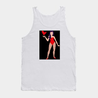 Valentines Girl Tank Top